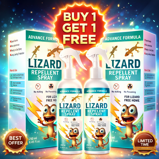 💥 Buy1Get1 Free 💥Lizard Repellent for Home Spray Pest Control 250ML (Pack of 2)