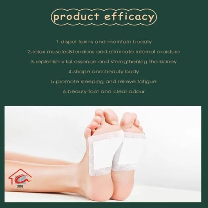 Herbal Ingredient Detox Foot Pads (PACK OF 10)