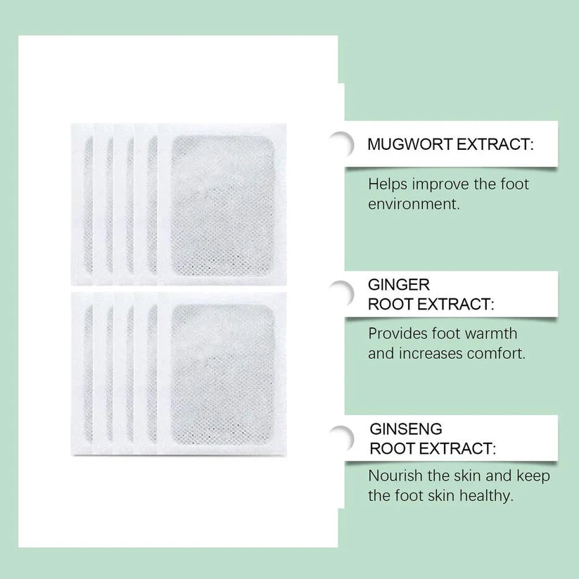 💥Buy1Get1 Free💥 Detox Foot Patch 100% Herbal ingredients [Pack of 20]